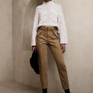 Banana Republic Factory | Whiskey Brown Lou Trapunto Cargo Pant 12 NWT